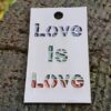 Love is Love Geocoin - Black (LE)