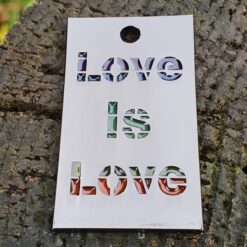 Love is Love Geocoin - Black (LE)