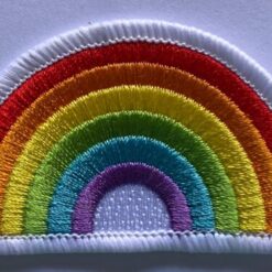 Rainbow Iron On Patch