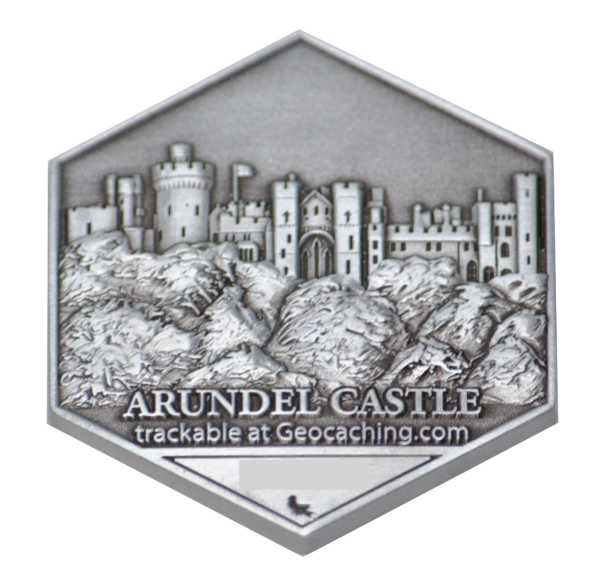 Arundel Castle - Sussex Mega Geocoin