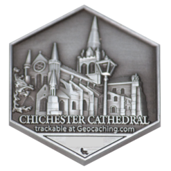 Chichester Cathedral - Sussex Mega Geocoin