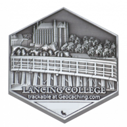 Lancing College - Sussex Mega Geocoin