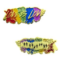Love is Love v2 - Gold Glitter (RE40)