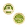 Milestone Geocoin and Tag Set - 10000 Finds