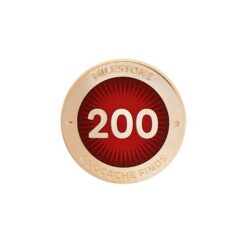 Milestone Pin - 200 Finds