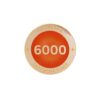Milestone Pin - 6000 Finds
