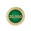 Milestone Pin - 20,000 Finds