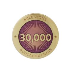 Milestone Pin - 30,000 Finds