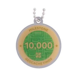 Milestone Geocoin and Tag Set - 10000 Finds - Image 2