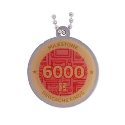 Milestone Geocoin and Tag Set - 6000 Finds - Image 2