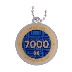 Milestone Geocoin and Tag Set - 7000 Finds - Image 2