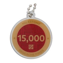 Milestone Geocoin and Tag Set - 15,000 Finds - Image 2