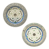White Rose of Yorkshire Suncatcher Geocoin and Pin