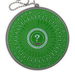 Puzzle Solving XL Travel Tag - Green - Image 2