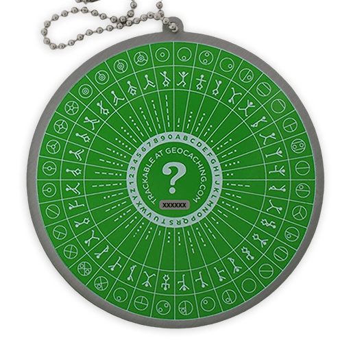 Puzzle Solving XL Travel Tag - Green - Image 2