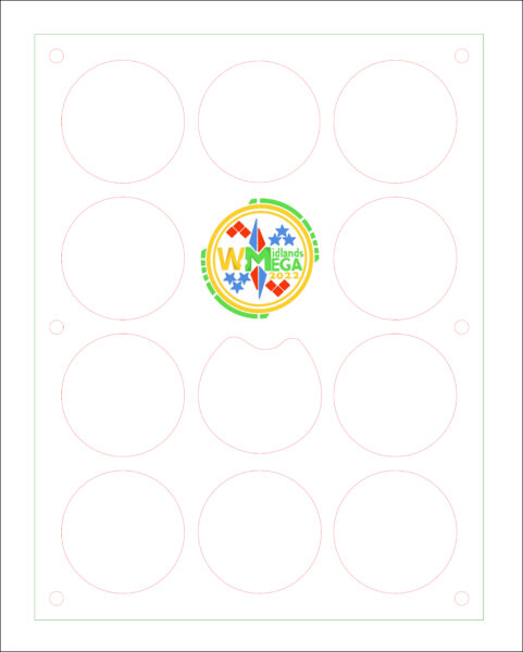 West Midlands Mega Geocoin Display - Image 2