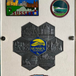 Sussex Mega Geocoin Display