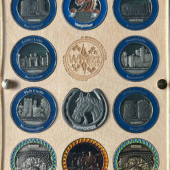 West Midlands Mega Geocoin Display