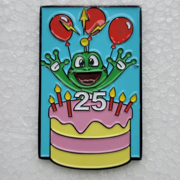 Celebrating 25 Years of Geocaching Group Project Geocoin - Image 2