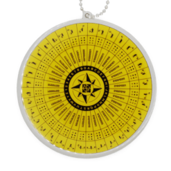 Puzzle Solving XL Travel Tag - Yellow