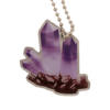 EarthCache™ Mineral Travel Tag - Amethyst Quartz