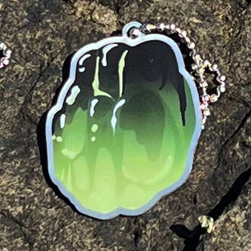 EarthCache™ Mineral Travel Tag - Olivine - Image 2