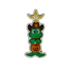 Halloween Geocoin - Cowboy Costume - Image 3