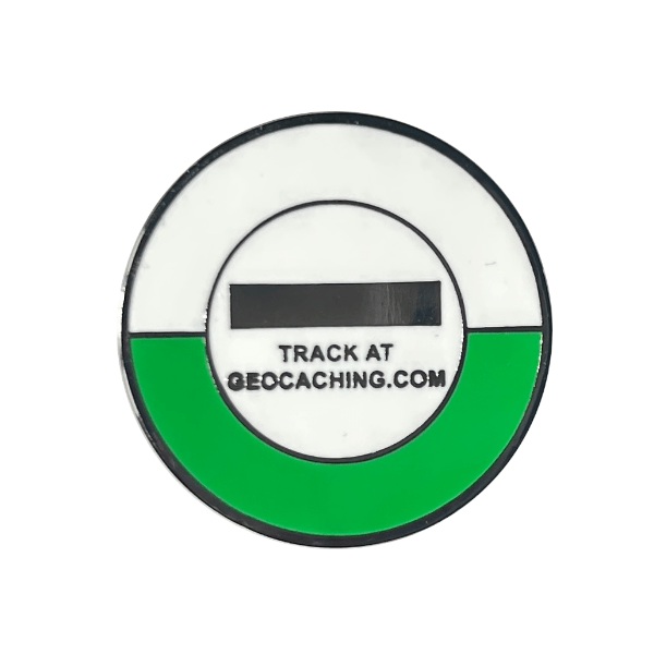 Wales Flag Micro Geocoin - Black Nickel - Image 3