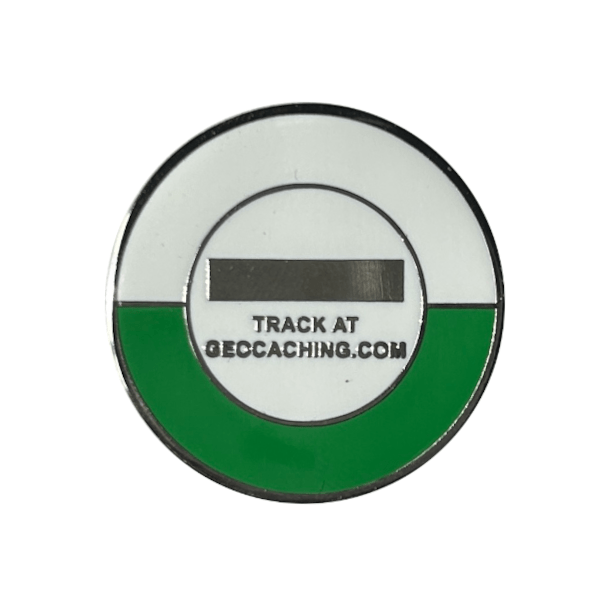 Wales Flag Micro Geocoin - Nickel - Image 3
