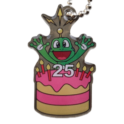 Celebrating 25 Years of Geocaching Trackable Tag