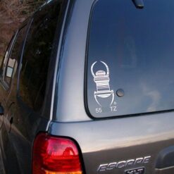Geocaching Travel Bug® Static Cling - Large - Image 2