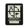 Geocaching Logo Glow In The Dark Trackable Patch