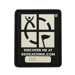 Geocaching Logo Glow In The Dark Trackable Patch