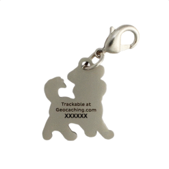 Tracker Nano Geocoin/Zipper pull/Charm with clasp - Image 3