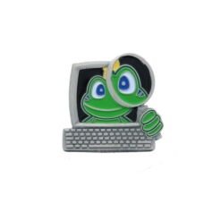 Signal Computer Lapel Pin