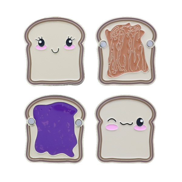 Spread it, Log it, Love it Geocoin - Peanut Butter & Grape