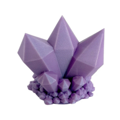 Crystal Cache Container - Amethyst