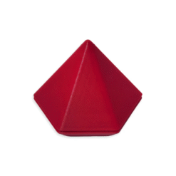 Small 3D Printed Gem Shaped Cache Container - Ruby - Image 2