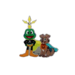 Trick-or-Treat geocoin set (2 trackables) - Red Door - Image 2
