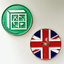 Block Party UK Geocoin - Black Nickel