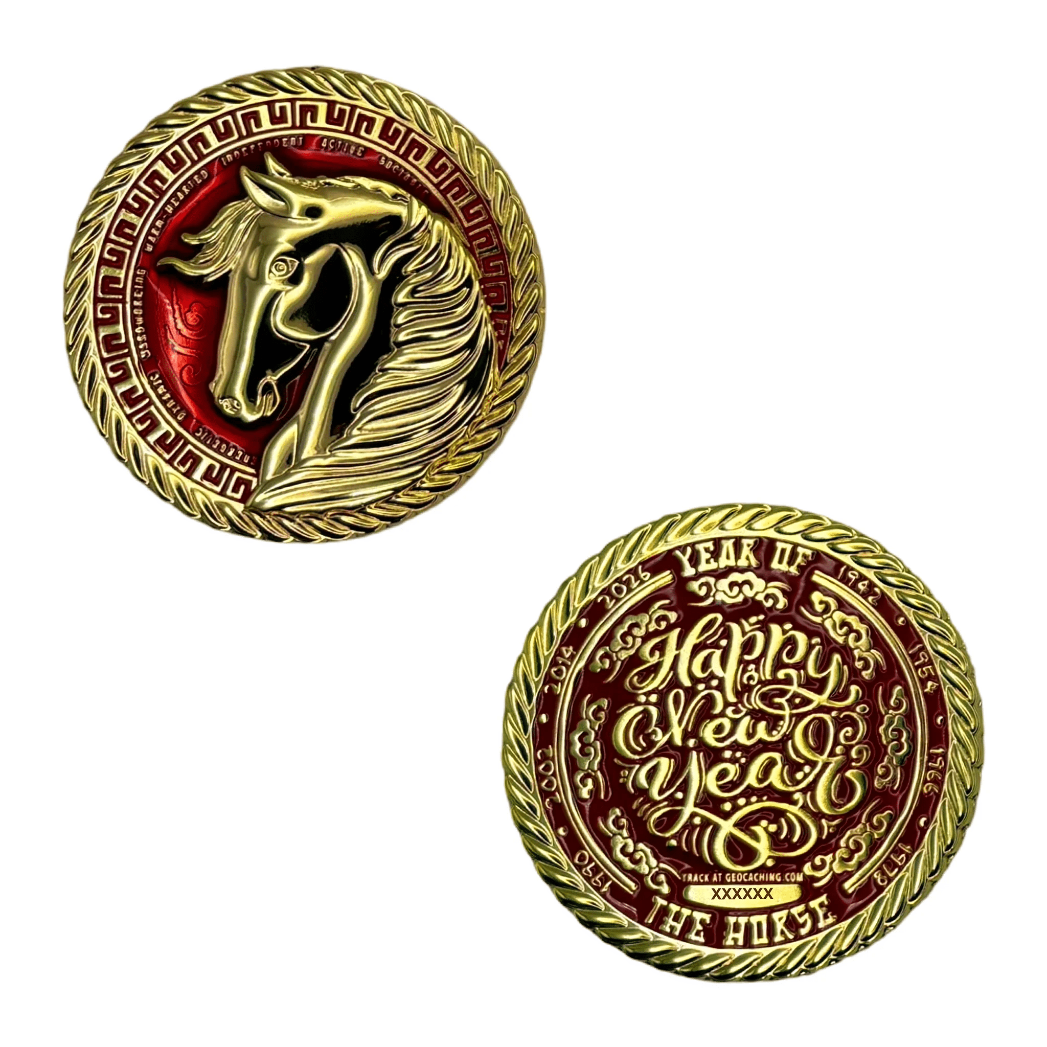 Year of the Horse Geocoin