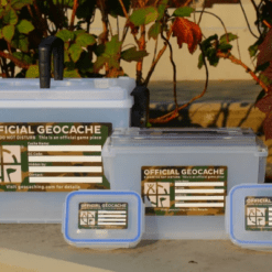 Large Cache Label - Green Camo (Groundspeak version) - Image 3