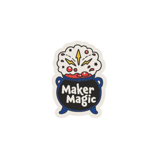 2026 Maker Magic Sticker – Rainbow Caching