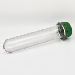Clear PET Preform with Green Lid (12.6xØ2.3cm) - Image 7