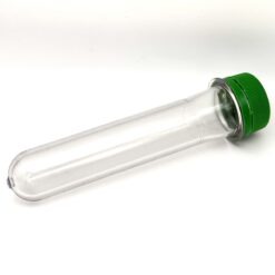Clear PET Preform with Green Lid (12.6xØ2.3cm) - Image 8