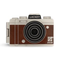 2026 Lackey Geocoin & Tag Set - Nickel Finish - Image 2