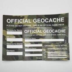 Small Geocache Label (85mm) - Image 2