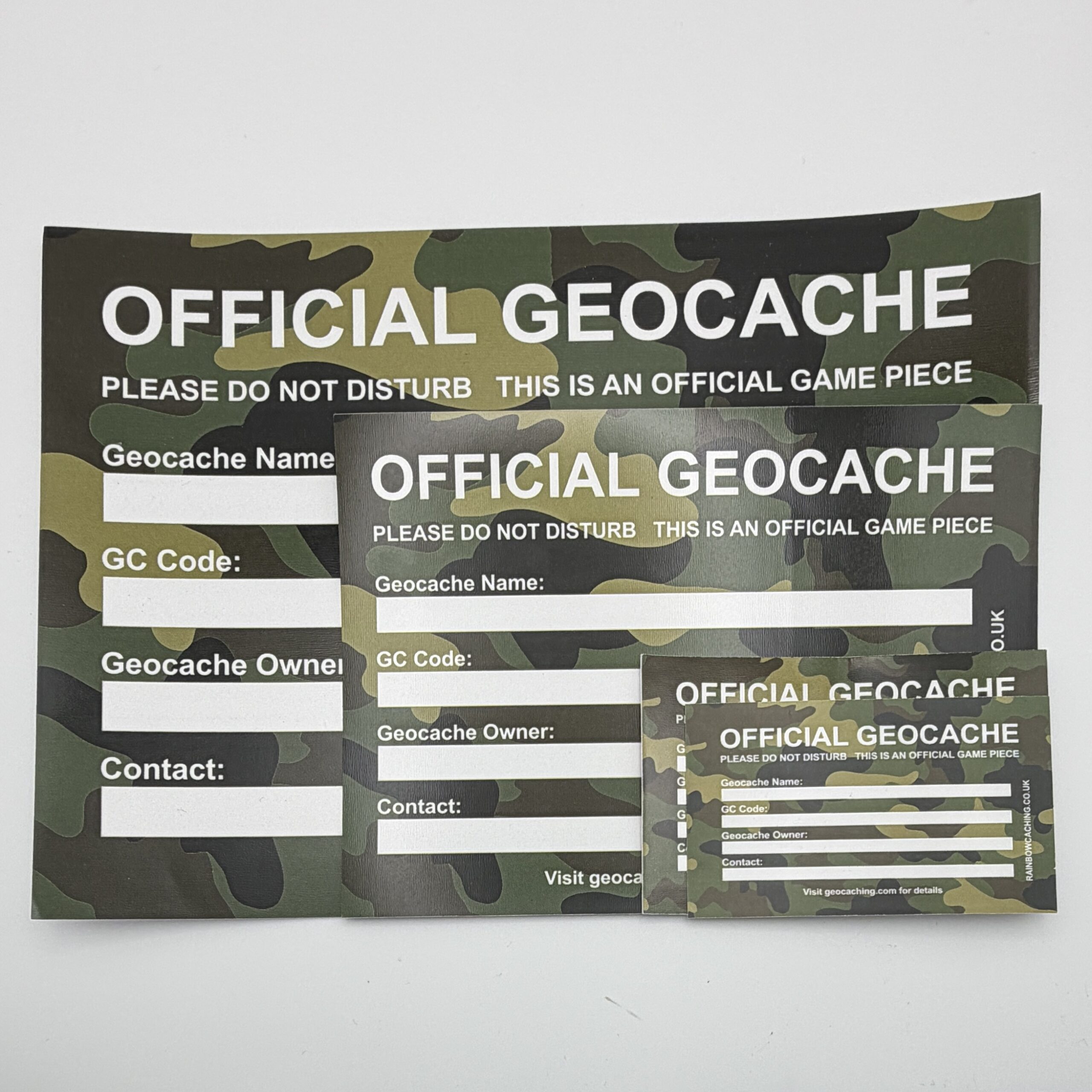 Small Geocache Label (85mm) - Image 2