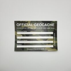 Large Geocache Label (A6)