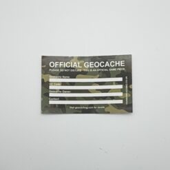 Small Geocache Label (85mm)